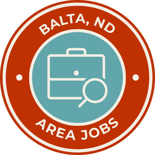 BALTA, ND AREA JOBS logo